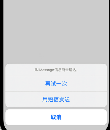 龙陵apple维修iPhone上无法正常发送iMessage信息